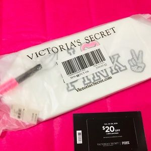 Victoria’s Secret Pink Doodle Makeup Bag